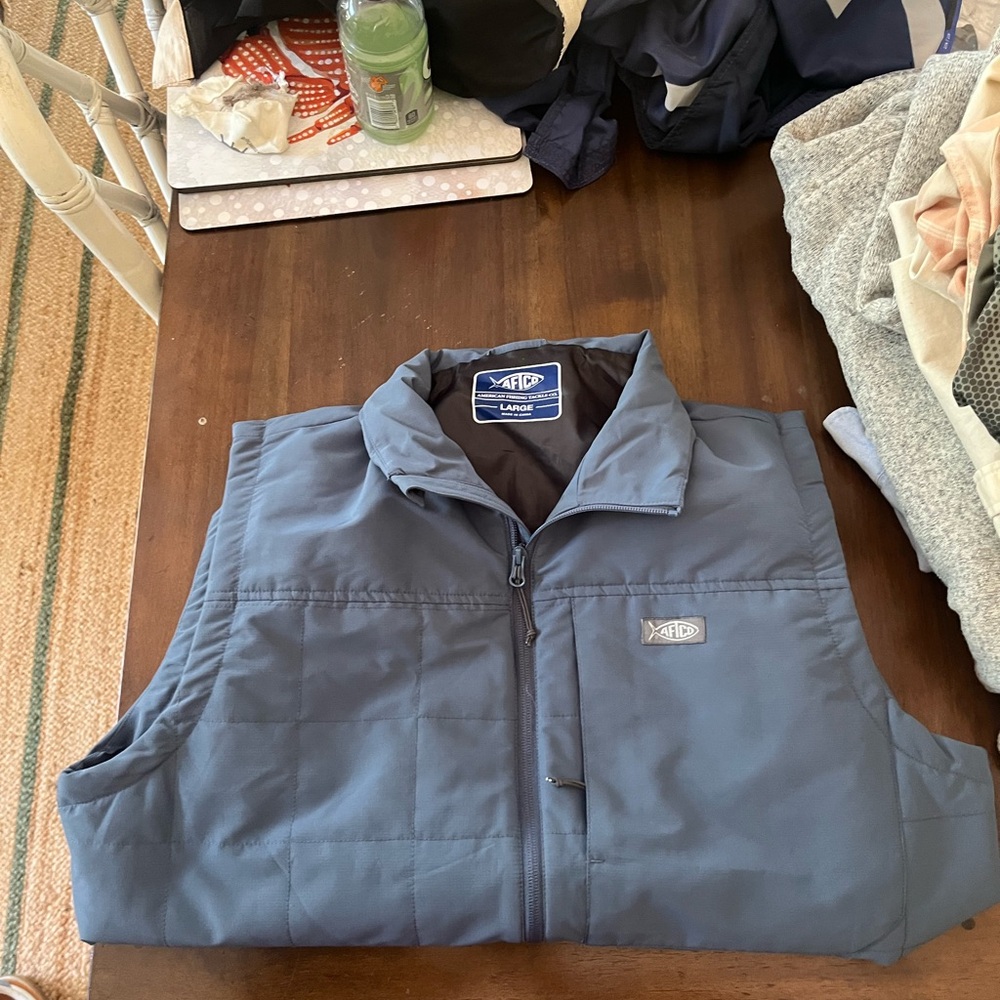 Men's Slate Quilted Vest